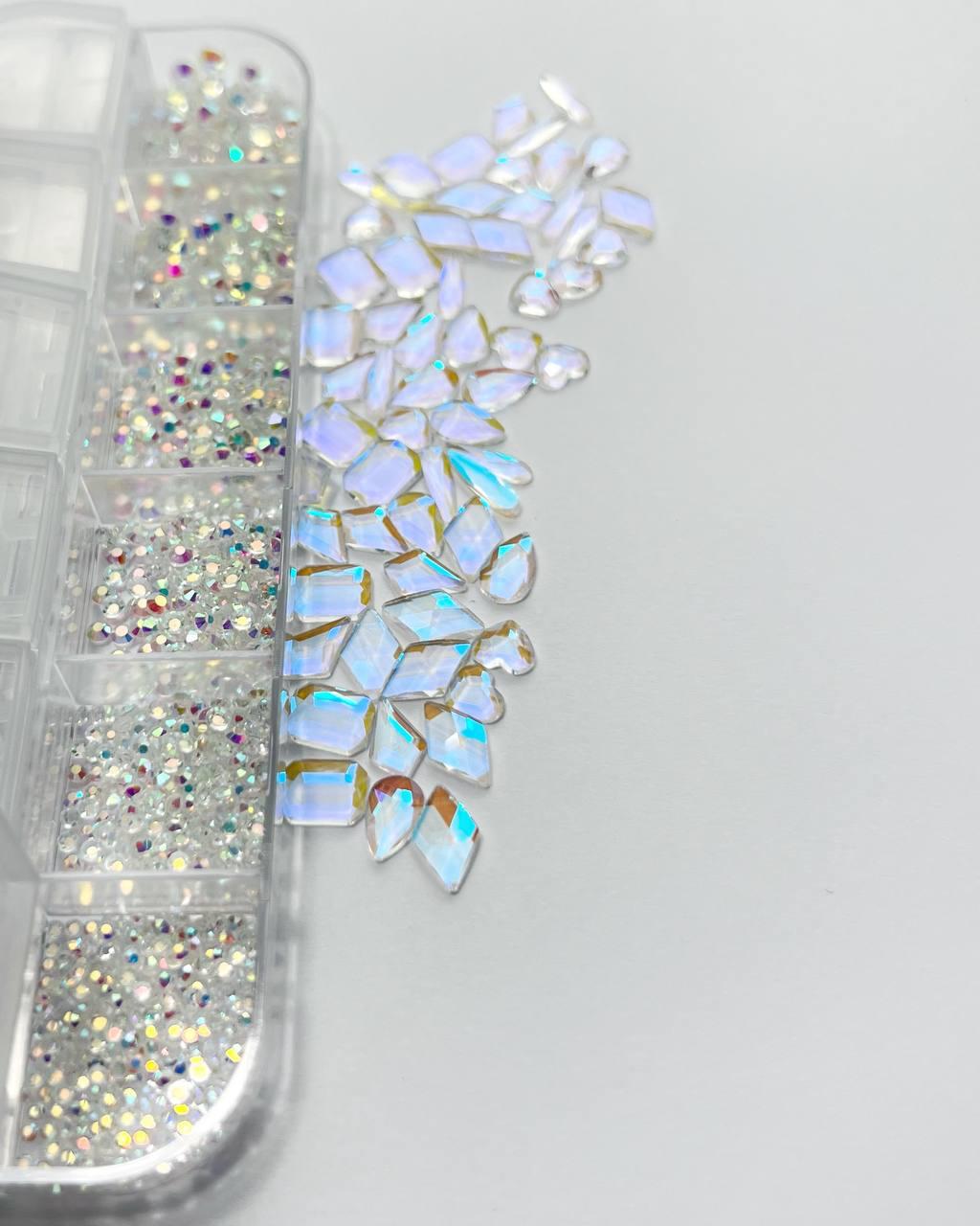 Cristale Unghii Ice Opal