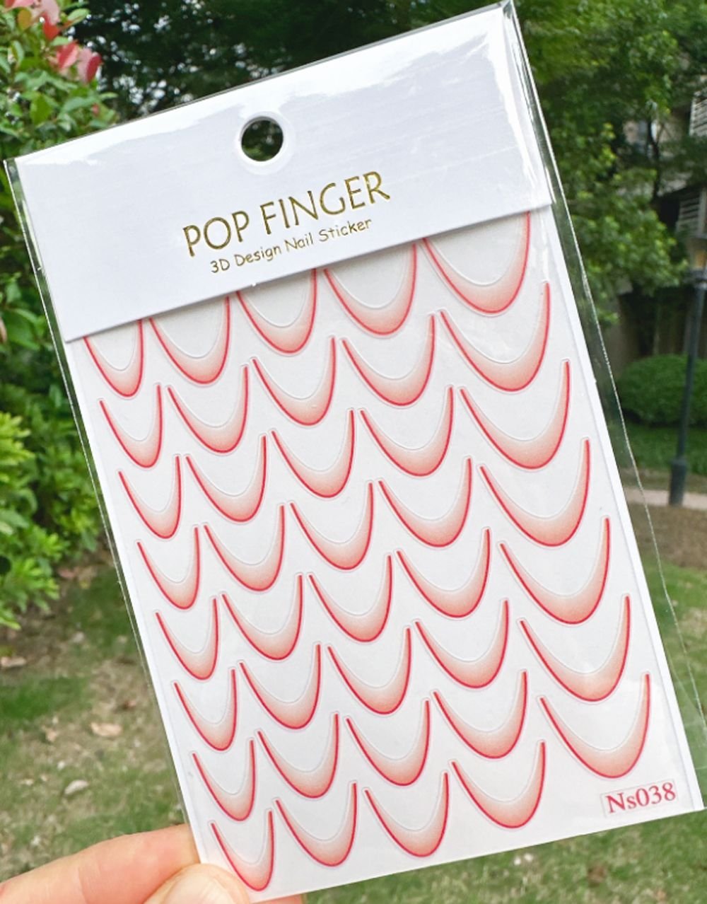 French Sticker Red