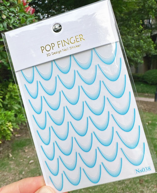 French Blue Sticker