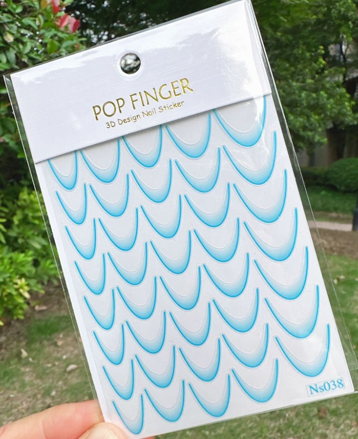 French Blue Sticker