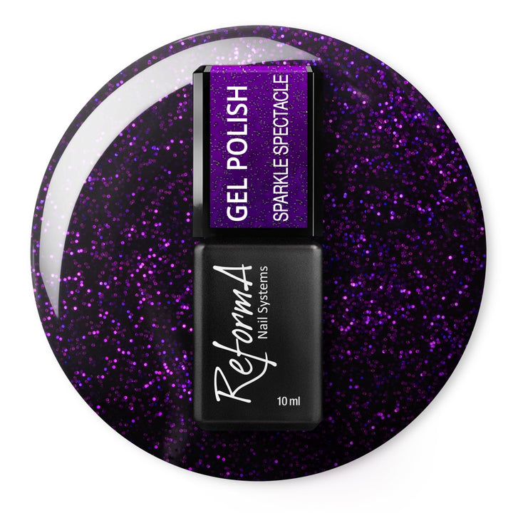 Sparkle Spectacle Gel Nail Polish, 10ml