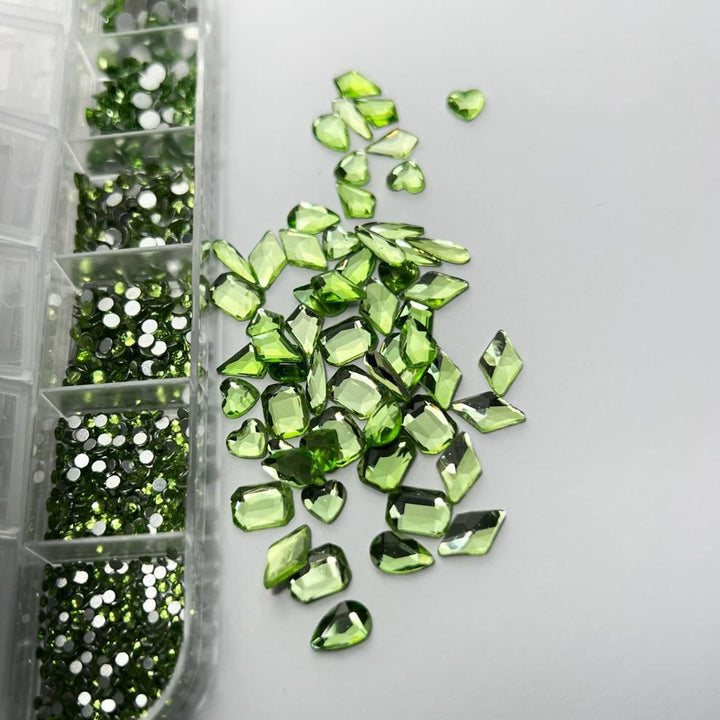 Emerald Nail Crystals