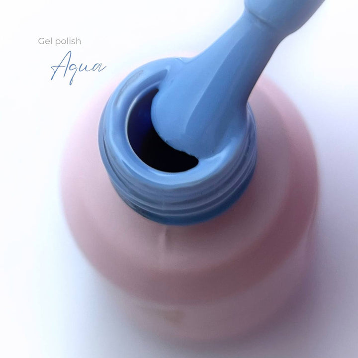 Semi-Permanent Nail Polish Aqua, 5ml