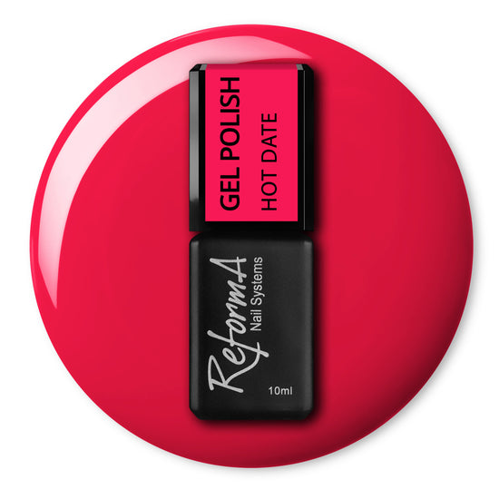 Semi-Permanent Nail Polish Hot Date, 10ml
