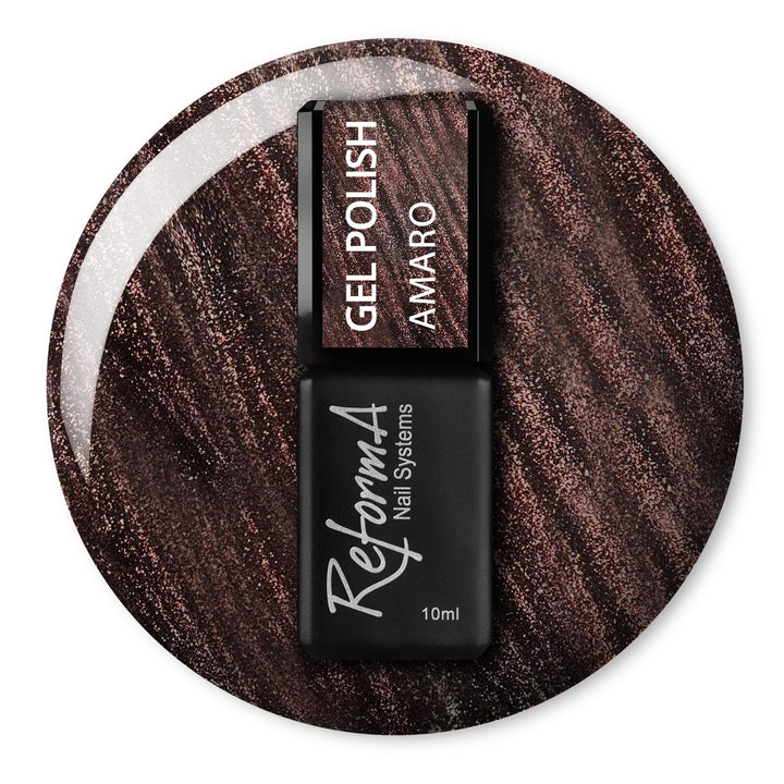 Semi-Permanent Nail Polish Amaro, 10ml