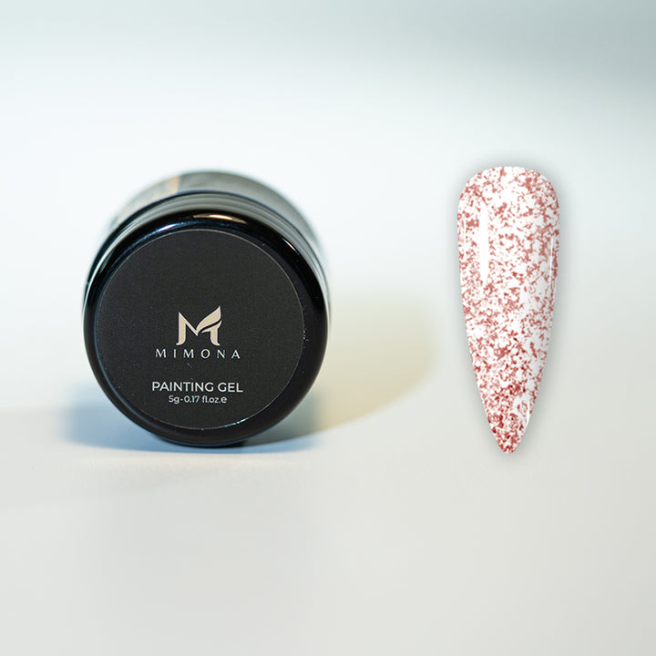 Mimona Painting Gel Sparkle Rose Gold, 5g