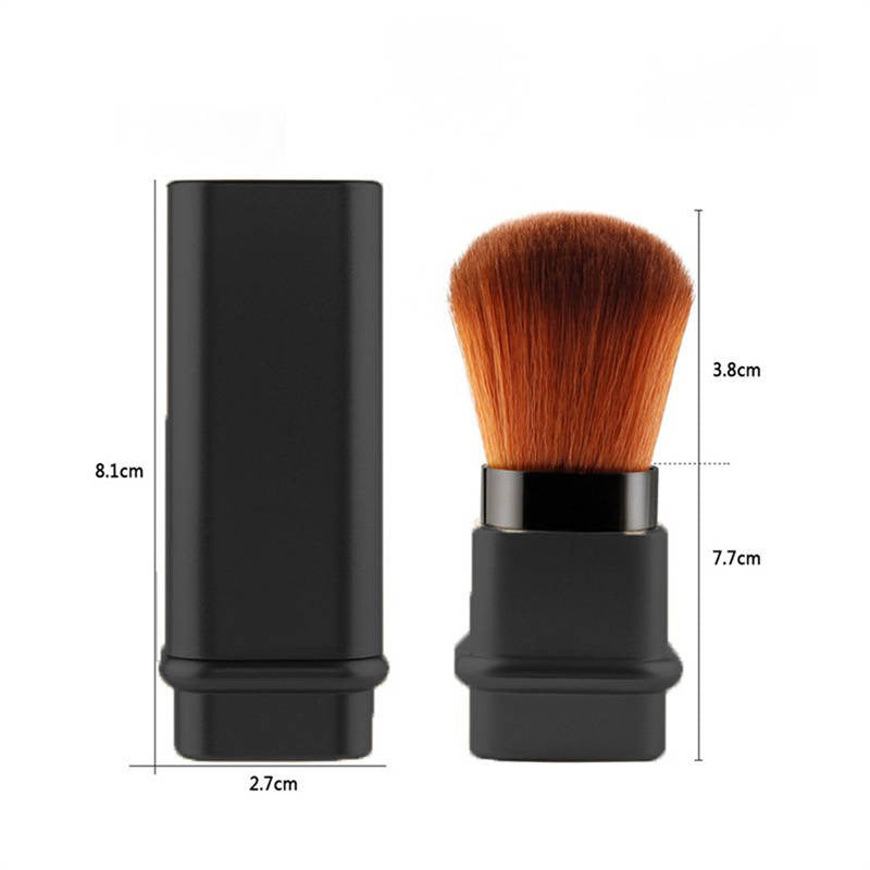 Black Shaving Brush with Cap