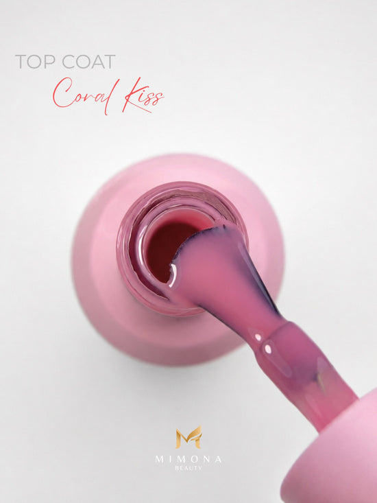 Top Coat Coral Kiss, 5ml