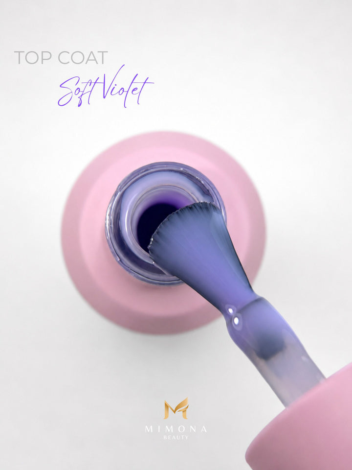 Top Coat Soft Violet , 5ml