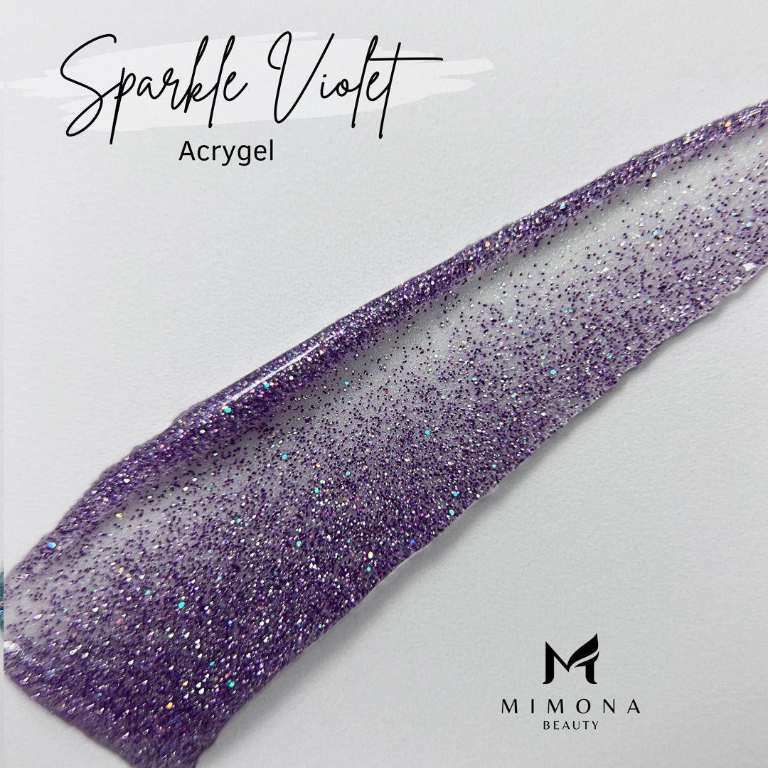 Acrygel Mimona - Sparkle Violet, 60g