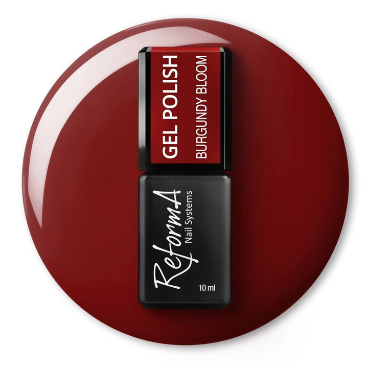 Semi-Permanent Nail Polish Burgundy Bloom, 10ml