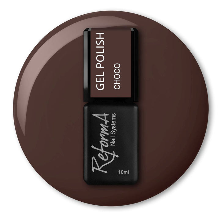 Semi-Permanent Nail Polish Choco, 10ml