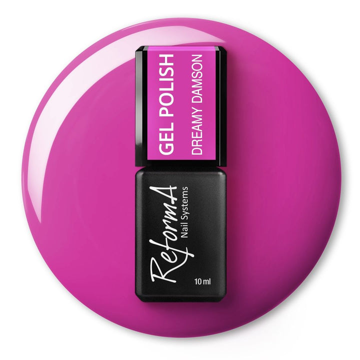 Semi-Permanent Nail Polish Dreamy Damson, 10ml