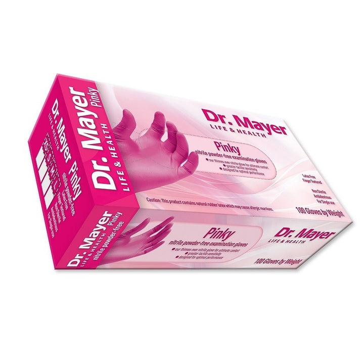Dr. Mayer Fuchsia Nitrile Gloves