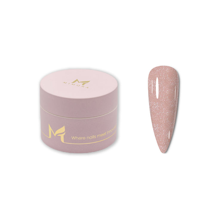 Mousse Builder Nude Glitter