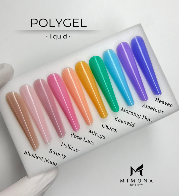 Polygel Liquid Rose Lace, 15g