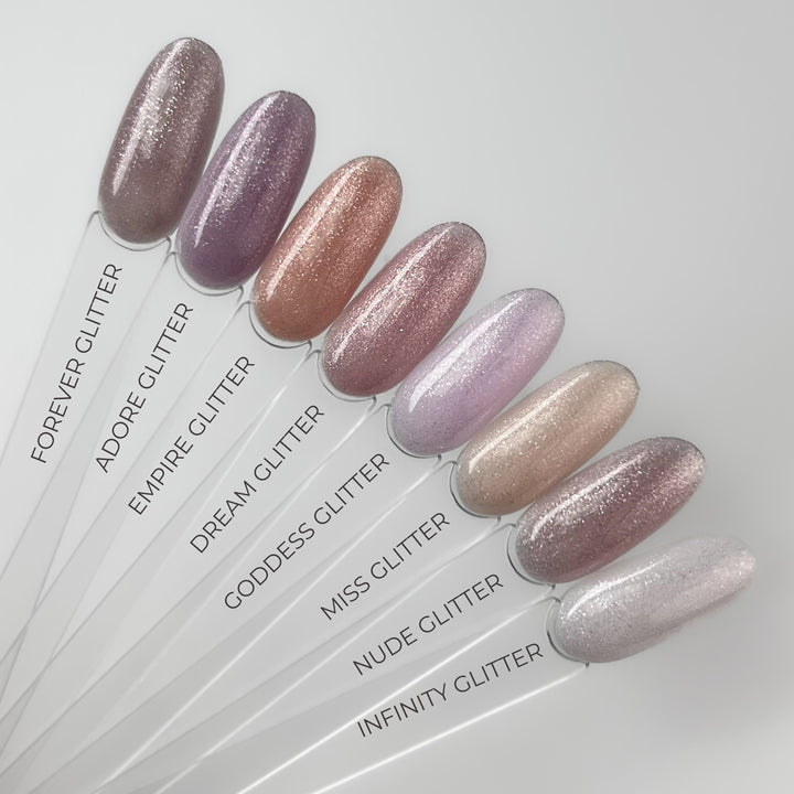 Nude Glitter Base Coat, 12ml