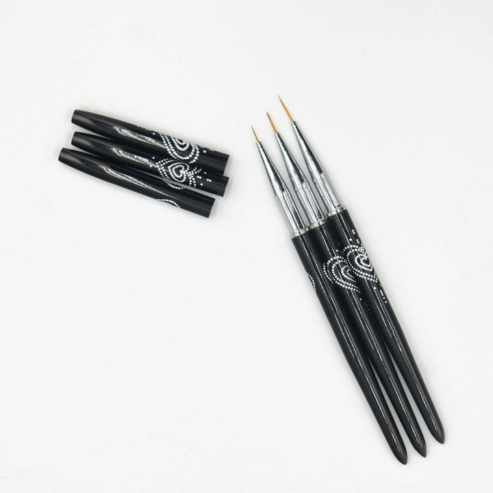 Brush Set with Lid